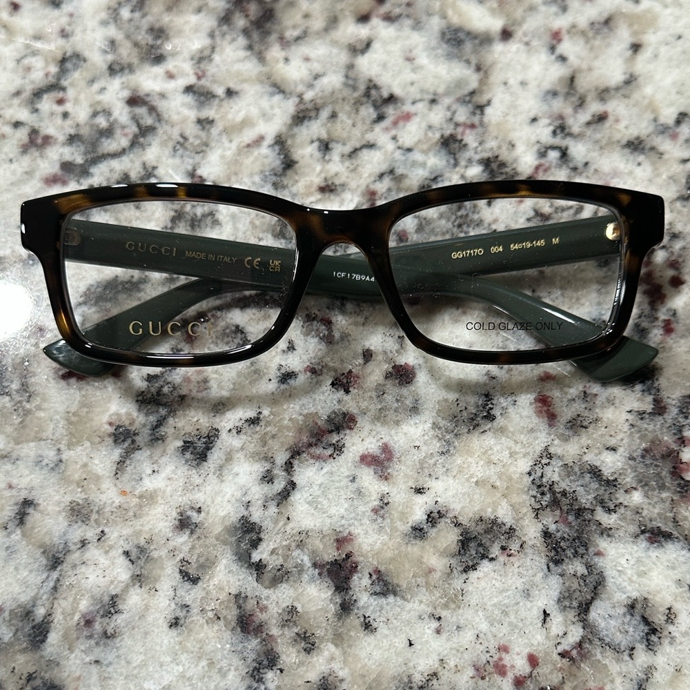 Gucci Brown Tortoiseshell Glasses